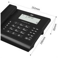 得力/deli 13550S 有线/座式/黑色/普通电话机